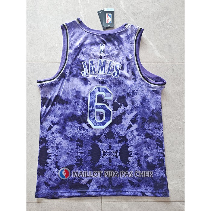 Maillot Los Angeles Lakers LeBron James NO 6 Select Series 2023 Volet